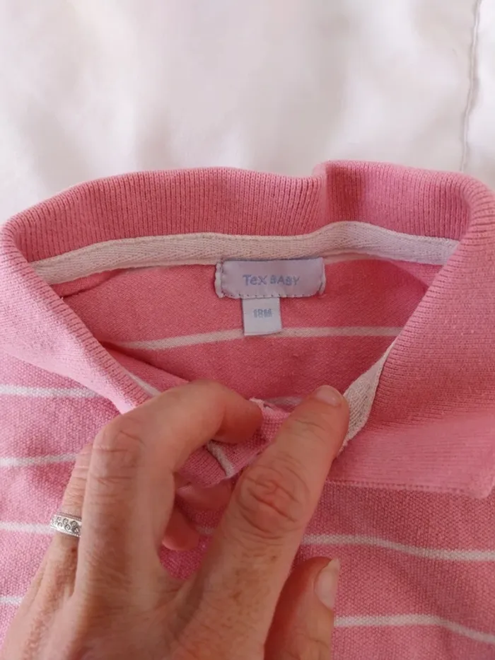 Polo manche courte fille 18 mois - photo numéro 3