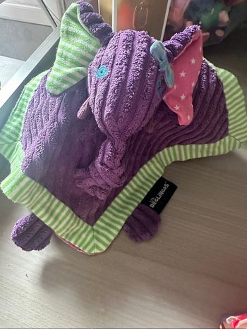Doudou éléphant deglingos