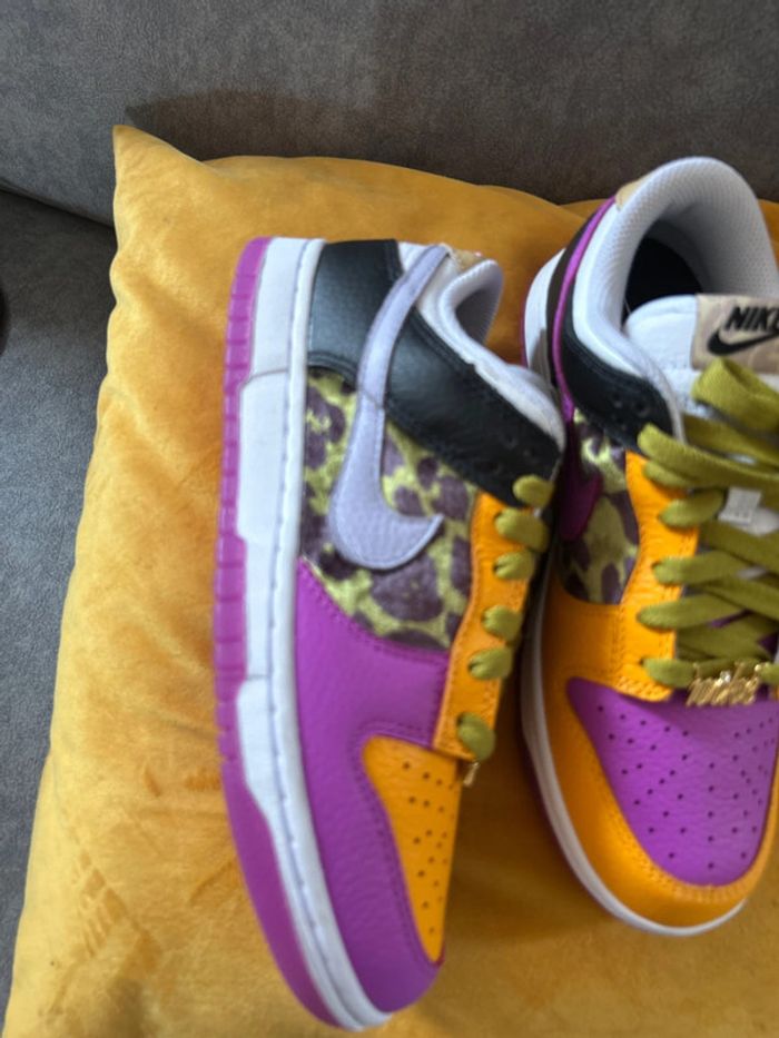 Baskets Nike multicolore Dunk low - photo numéro 4