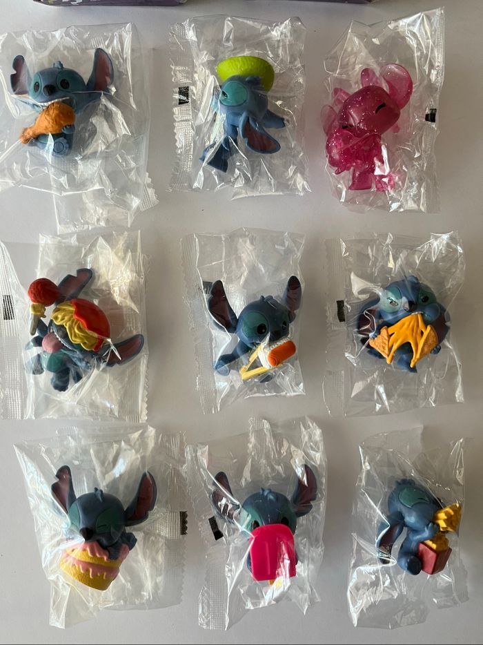 Lot ou à l’unité figurines Stitch feed me série 2 avec boîte - photo numéro 2