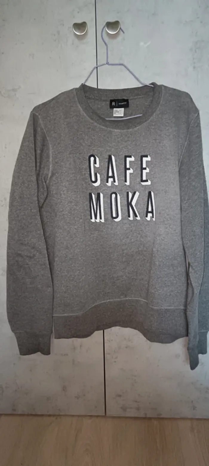 Sweat col rond taille L