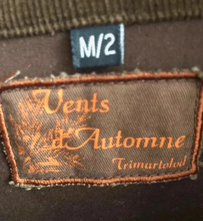 Veste hiver velours taille M TBE - photo numéro 3