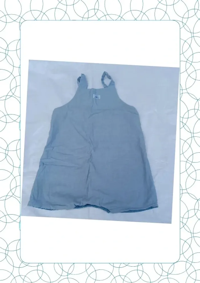 Salopette-short 12 mois Petit Bateau - photo numéro 3