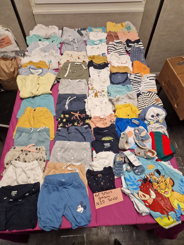 Gros lot vêtement 3 mois garçon N 27