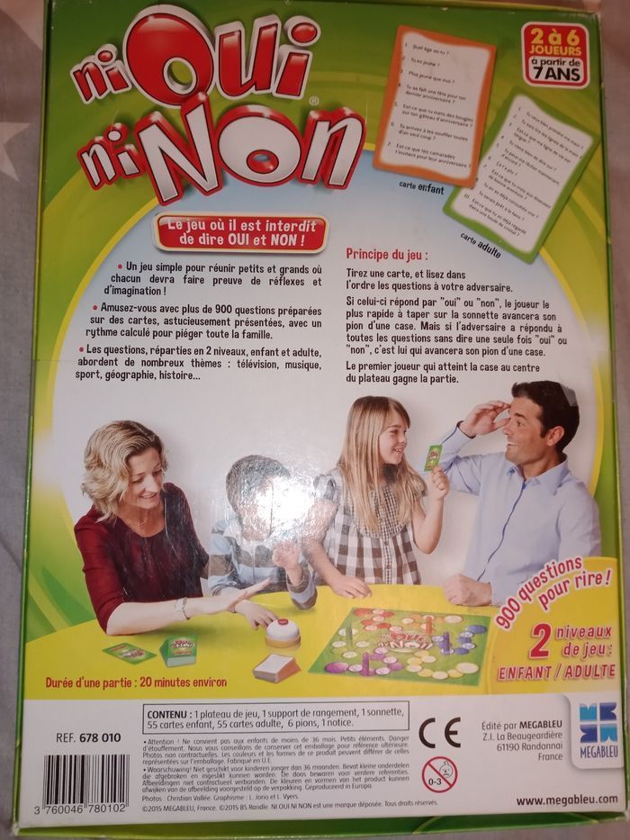 Ni OUI ni NON MEGABLEU comme neuf - photo numéro 2
