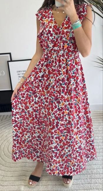 Magnifique robe longue fleurie - taille unique conviet SM🌺