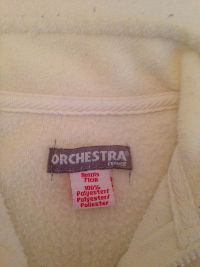 Sweat Blanc Cassé 9 Mois - photo numéro 4