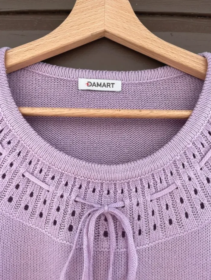 Haut en maille Damart - photo numéro 3