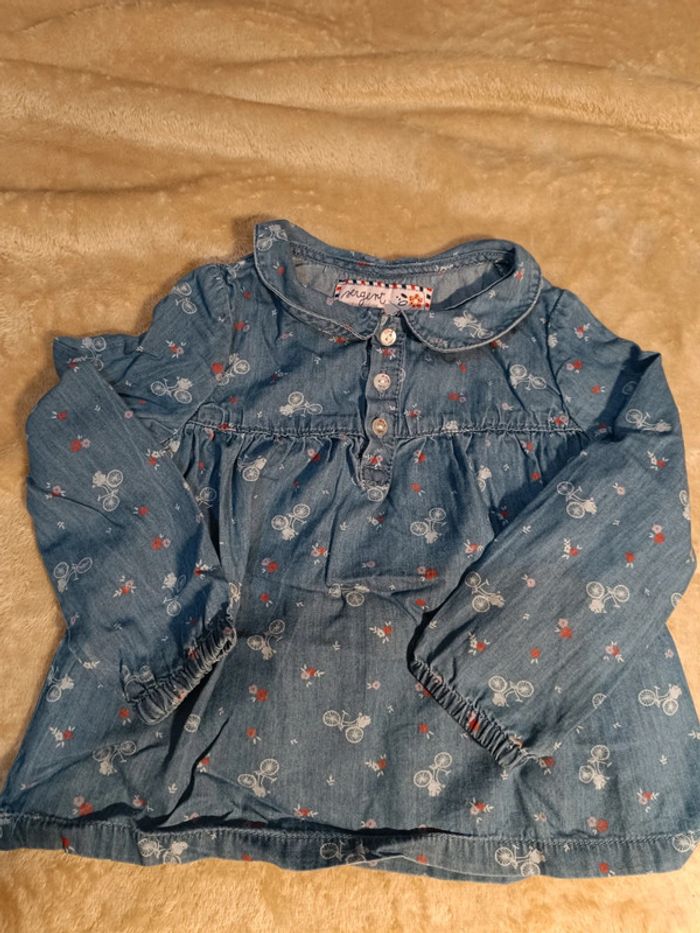 Chemise manches longues vélo 3 ans