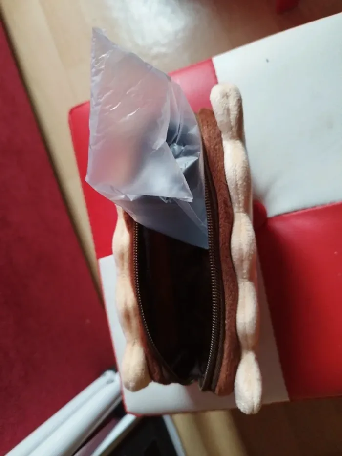Trousse en forme de biscuit douce - photo numéro 5
