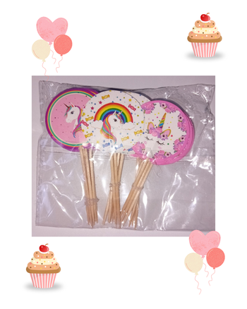 Pics à cupcakes Licornes neufs