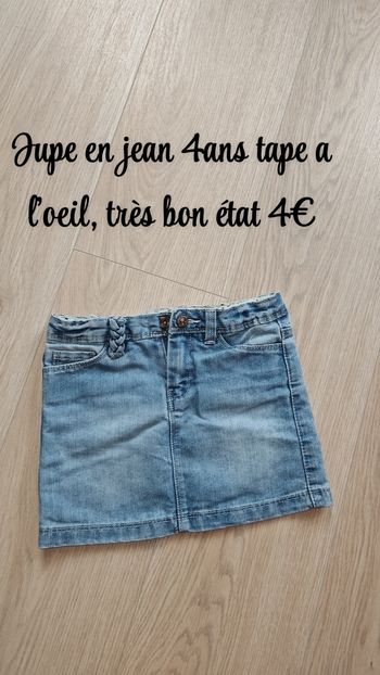 Jupe en jean Tape à l'oeil 4ans 