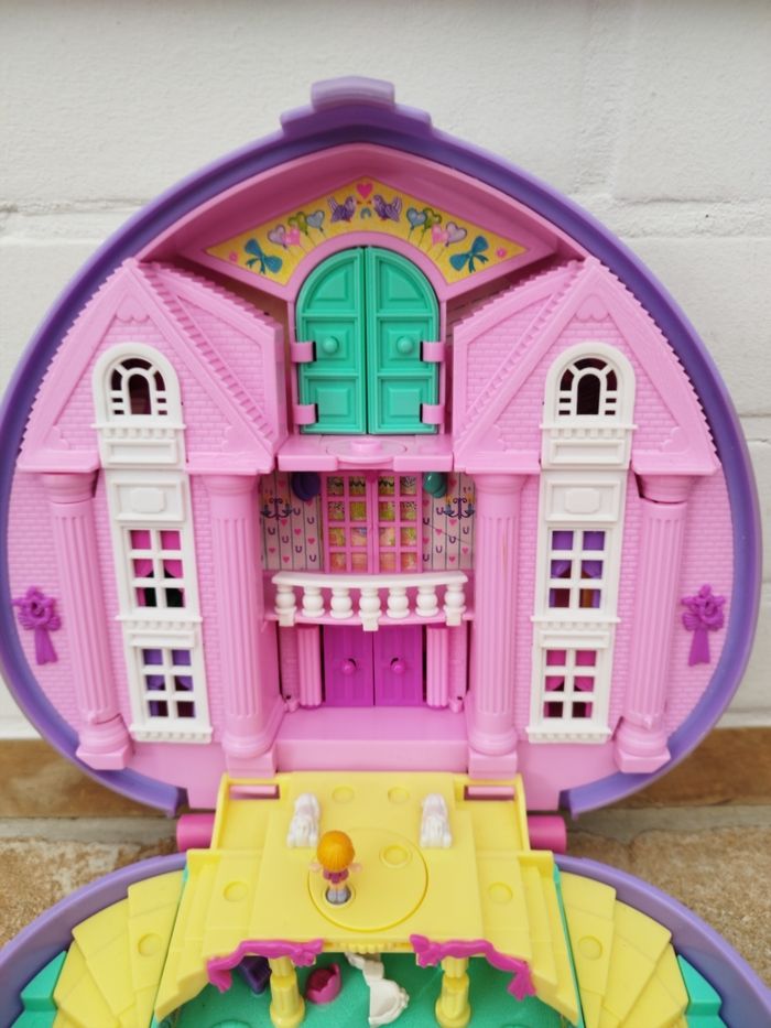Grand cœur violet Polly pocket Bluebird - photo numéro 3