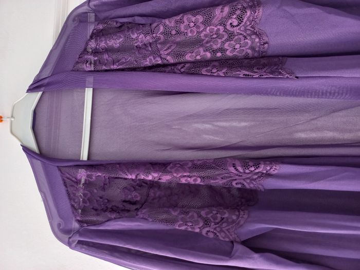 déshabilé violet taille XL - photo numéro 5