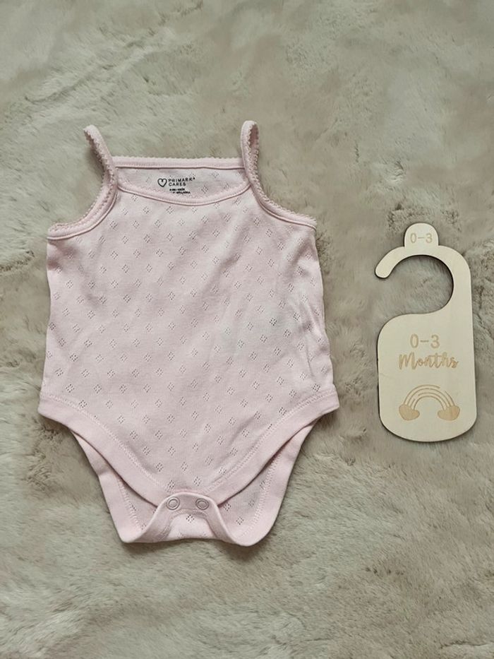 Lot de 5 bodies pastels bébé Primark - photo numéro 6