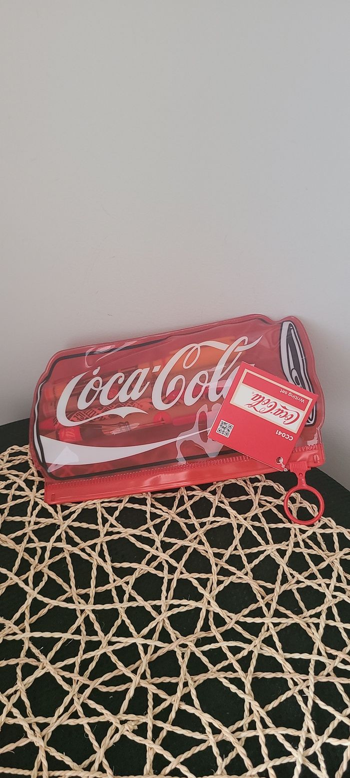 Set d'écriture avec trousse coca cola
