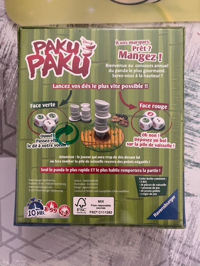 Jeu paku paku - photo numéro 2