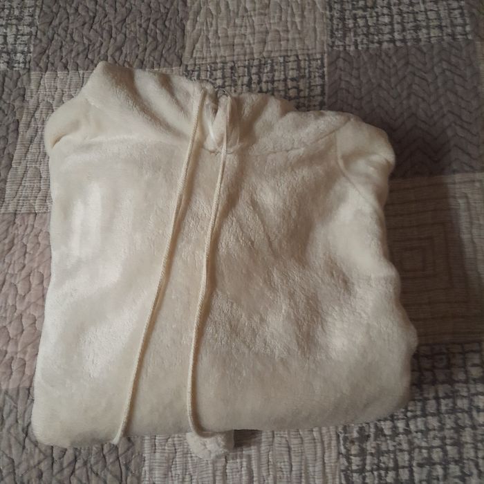 Pull châle taille 42/44 crème - photo numéro 3