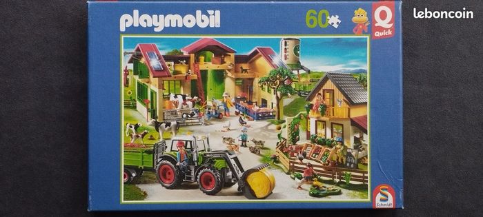 Petit puzzle Playmobil Schmidt