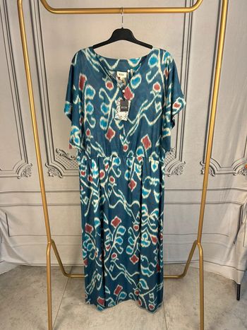 Robe longue Légère Diega XL bleu neuve