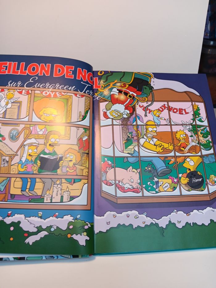 Livre Bande dessinée les Simpson Du homer pour les fêtes - photo numéro 4