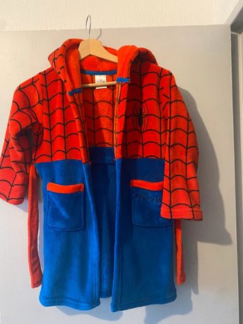 Cape de bain Spiderman garçon 5 ans