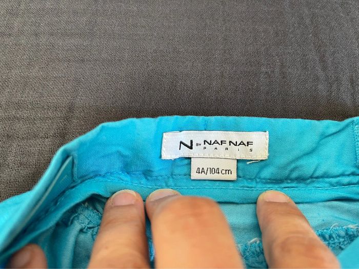 Short jupe bleu - NAF NAF - 4 ans - photo numéro 2