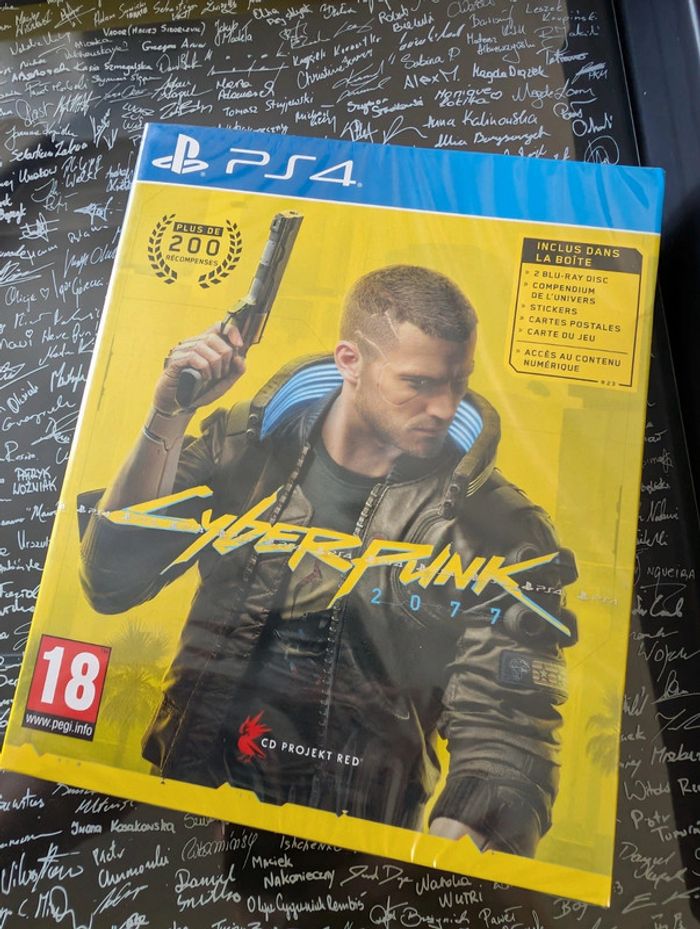 Coffret collector Cyberpunk 2077 PS4/Ps5 Neuf - photo numéro 3