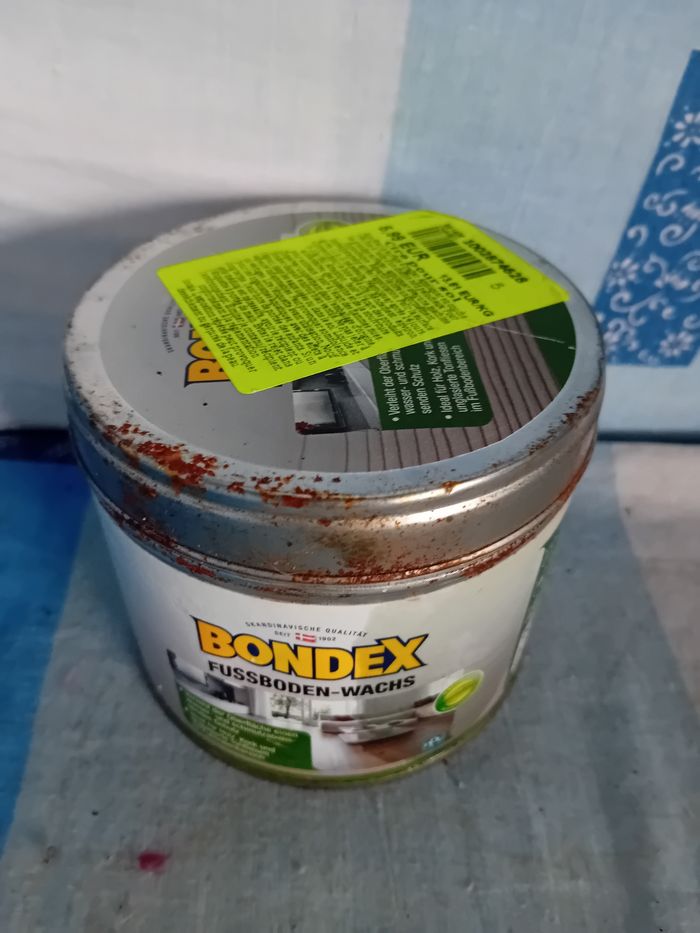 Cire pour sol bondex