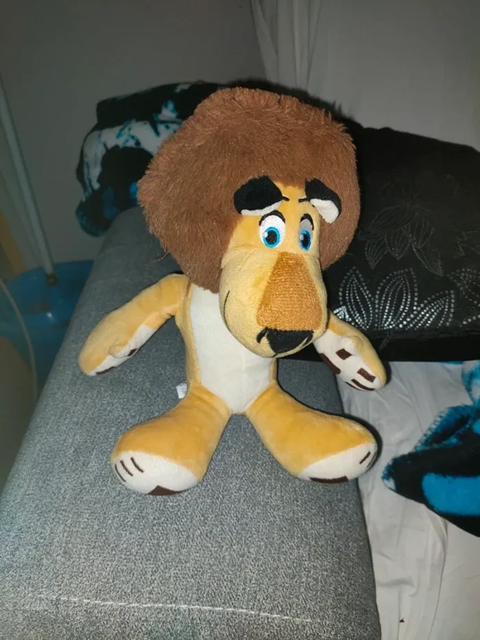 Peluche lion  ALEX Madagascar DreamWorks