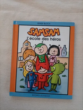 Livre Samsam : L'école des héros