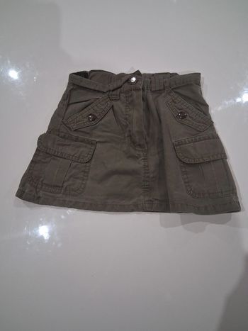 Jupe kaki avec poches en coton Orchestra