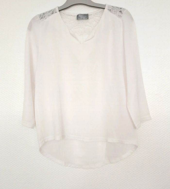 Haut blanc 12 ans