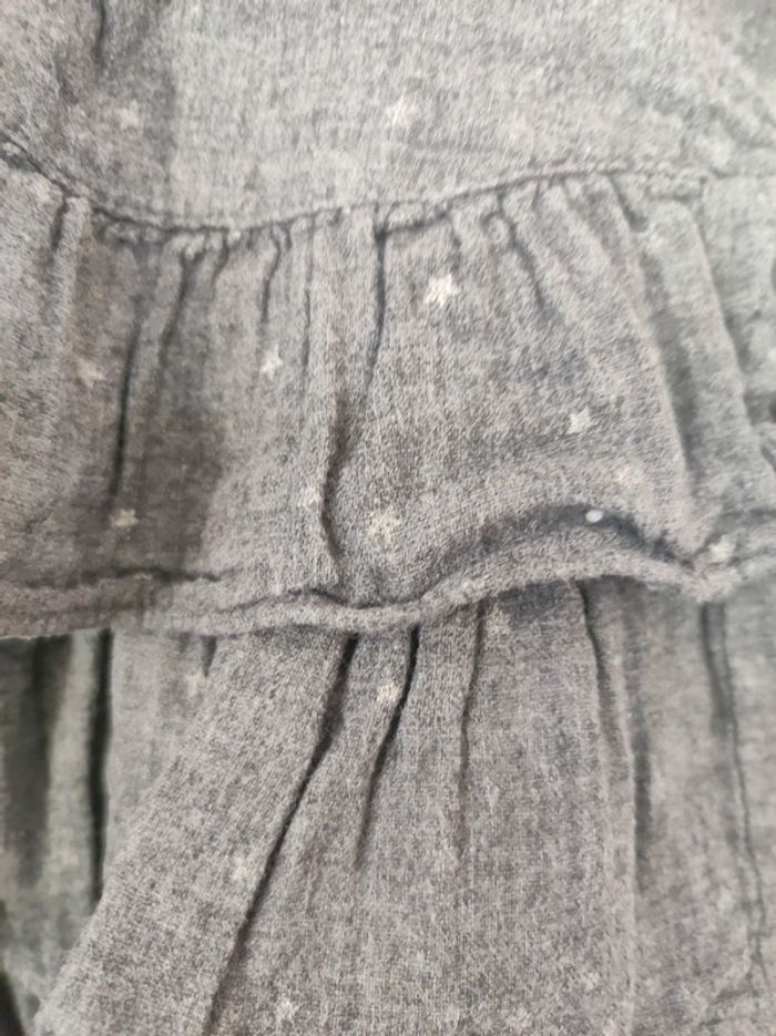 Jupe grise étoile Okaïdi 6 ans - photo numéro 4