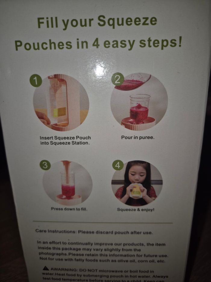 Kit Préparateur de gourdes pour compote - photo numéro 2