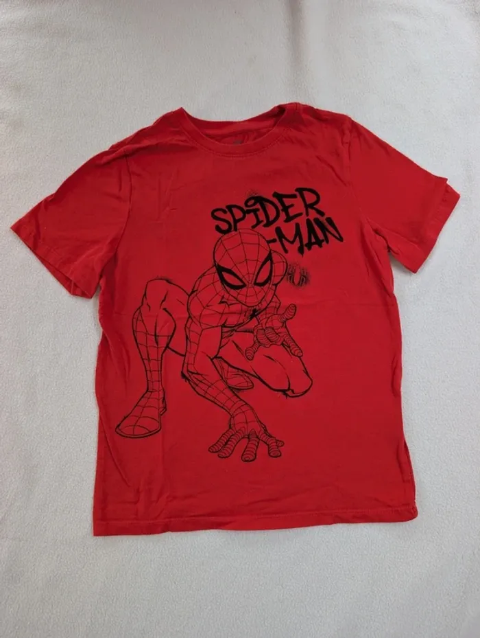 Tee-shirt spiderman 8 ans