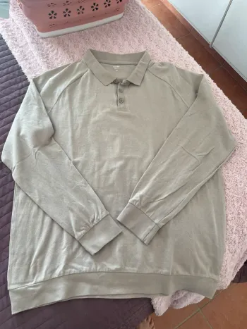 Polo homme manches longues