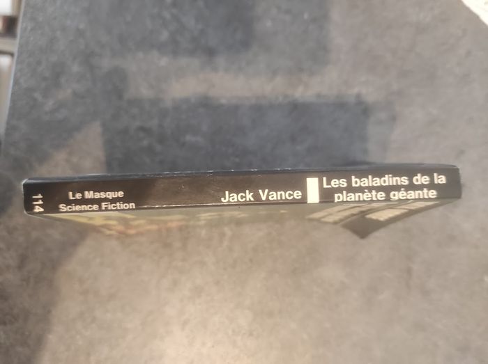 Les baladins de la Planète Géante Jack Vance Le Masque SF n°114 1981 - photo numéro 2