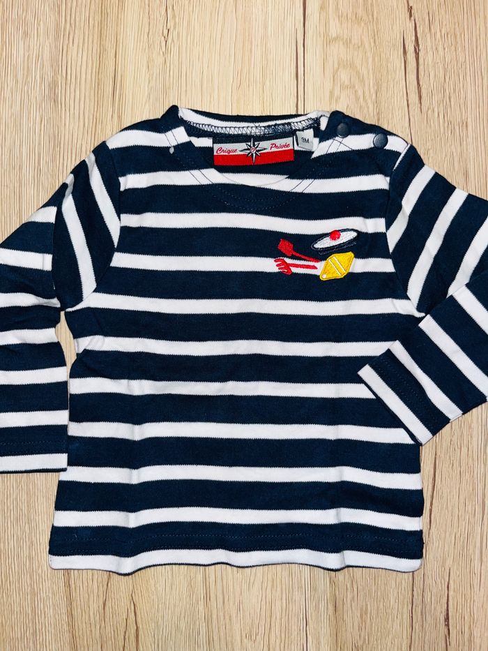 Tee-shirt manche longue 9 mois