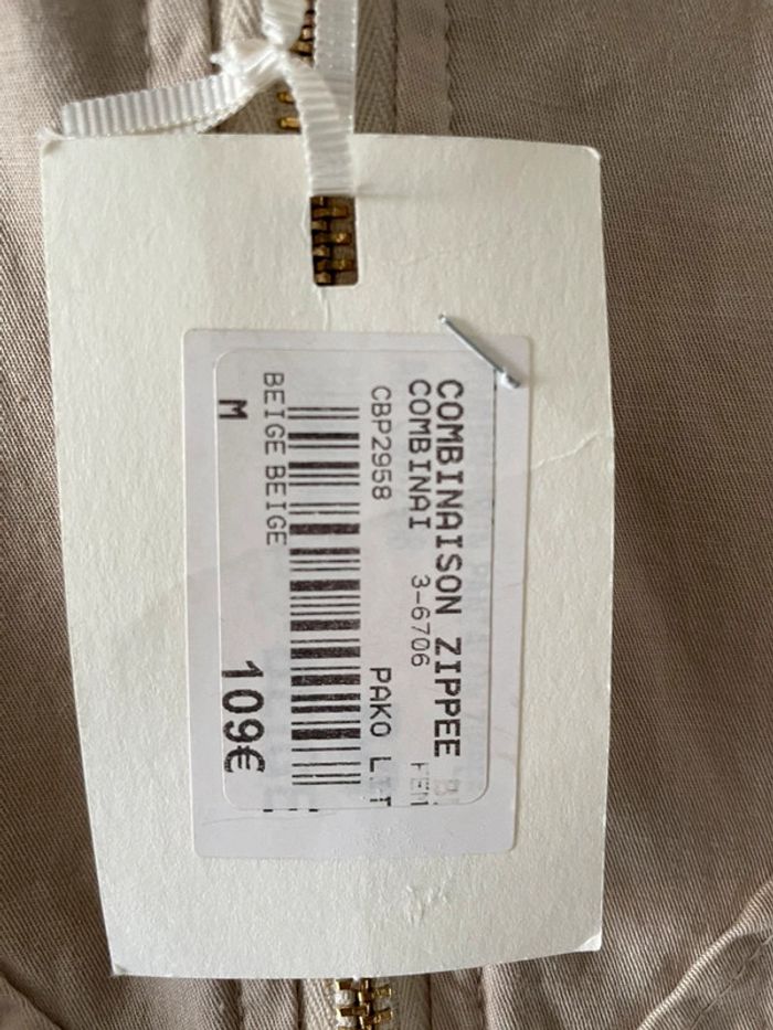 Combinaison beige zippée Pako Litto taille M - photo numéro 10