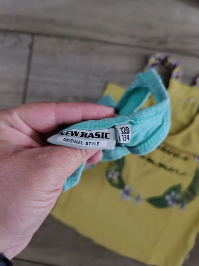 Lot de 2 t shirts débardeur 6 ans fille été - photo numéro 5