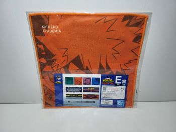 Petite Serviette Towel Ichiban Kuji E My Hero Academia Fight On Katsuki 25X25Cm