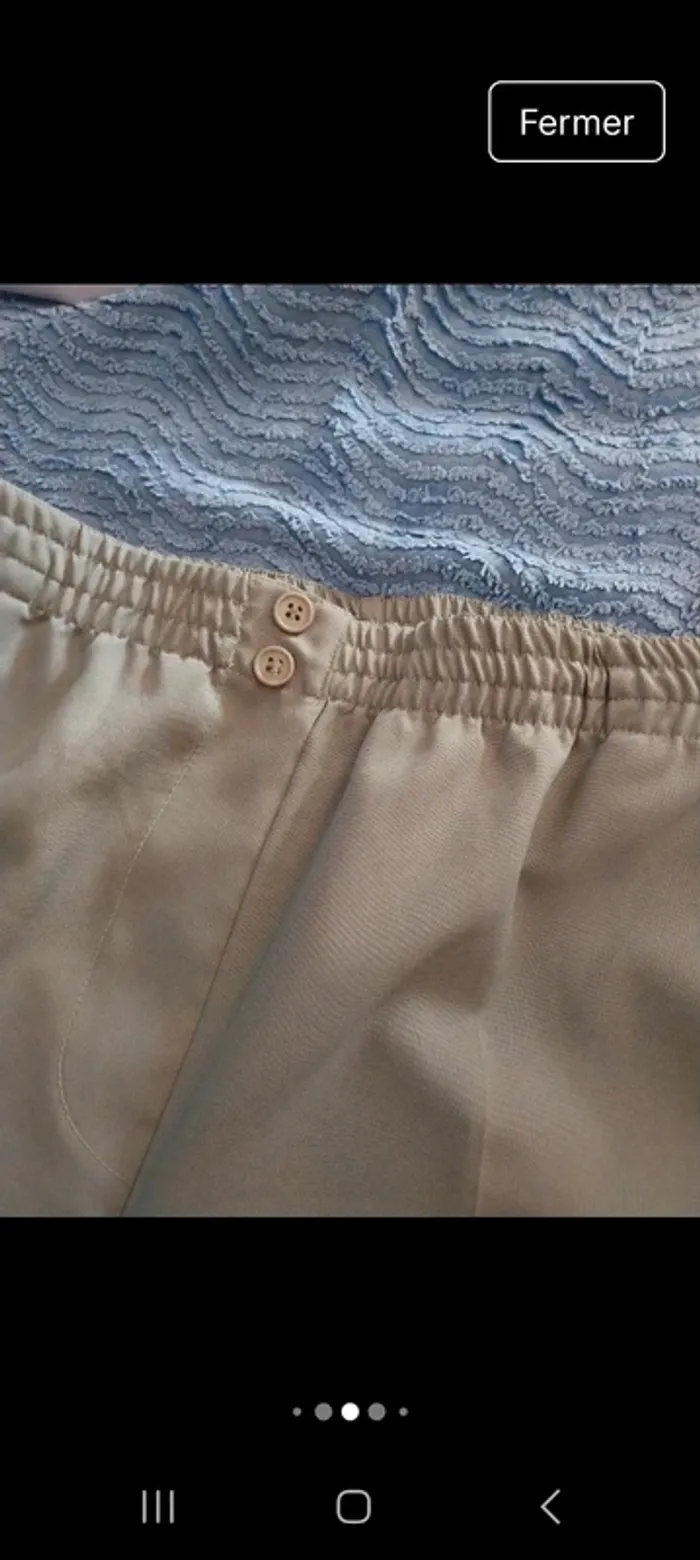 Pantalon vert olive 46 - photo numéro 5