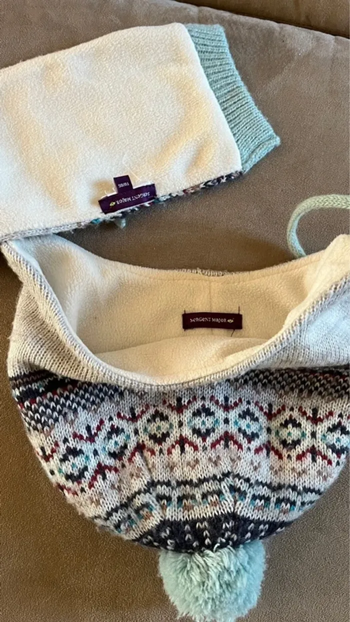 Écharpe et bonnet Sergent Major - photo numéro 2