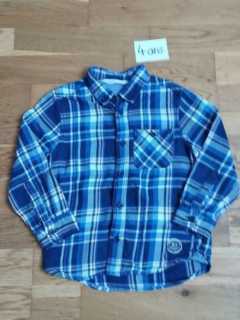 Chemise garçon 4 ans