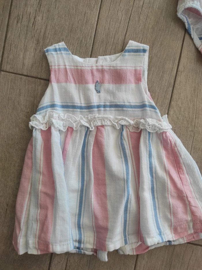 Robe été 12 mois sergent major hippocampe - photo numéro 2