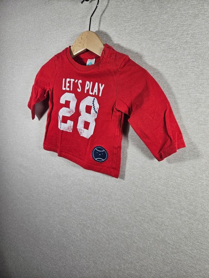 T-shirt manche longue tex 3 mois - photo numéro 4