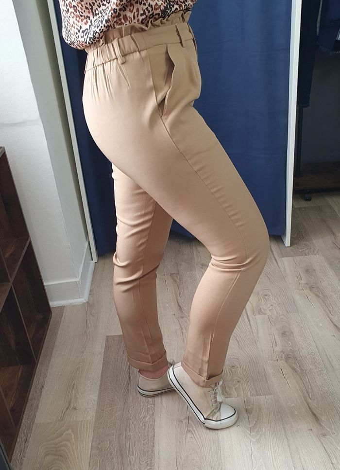 Pantalon fluide Vérone camel Taille XL - photo numéro 3