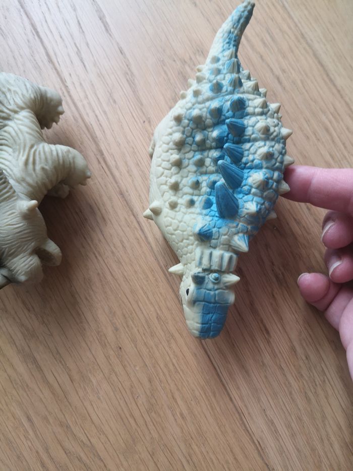 Lot 3 dinosaures tout mou - photo numéro 2