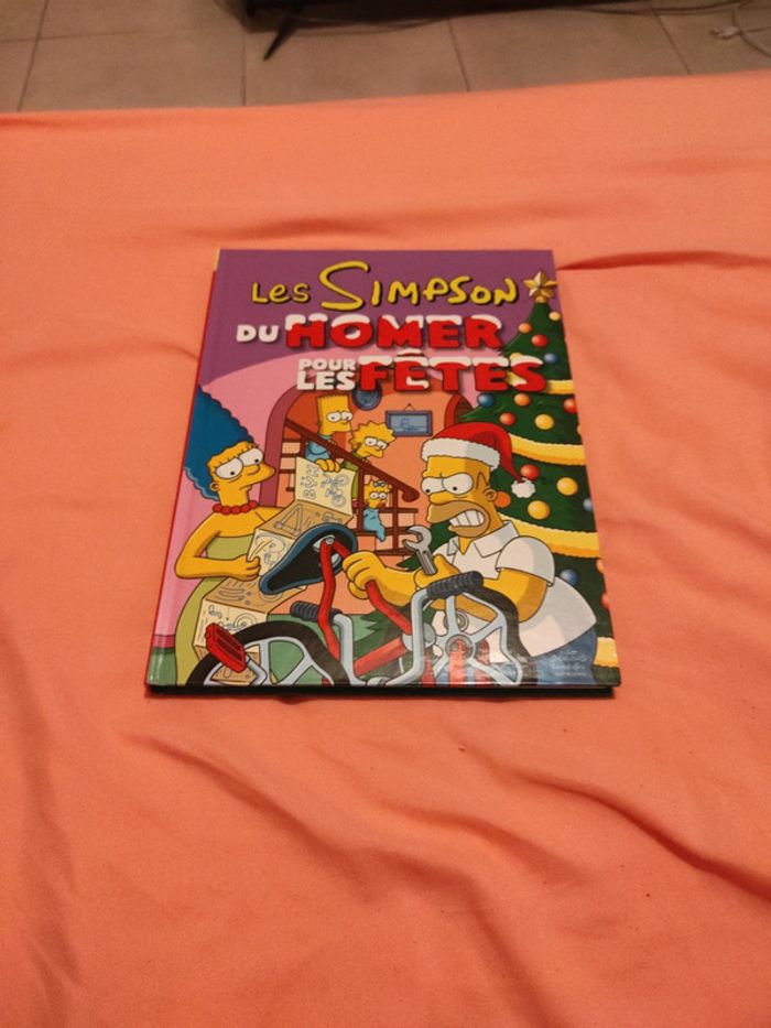 BD les Simpson du Homer pour les fêtes